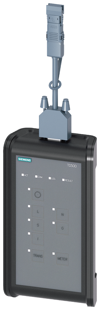 Aparelho De Teste TD500 Incl 2 Cabos De Ligação PC-TD500 3VA-TD500 Fonte De Rede Externa Acessórios Para 3VA20-26 Disjuntores Compactos Sentron - Um Sistema Para Todas As Aplicações 3VA9987-0MB10 Siemens