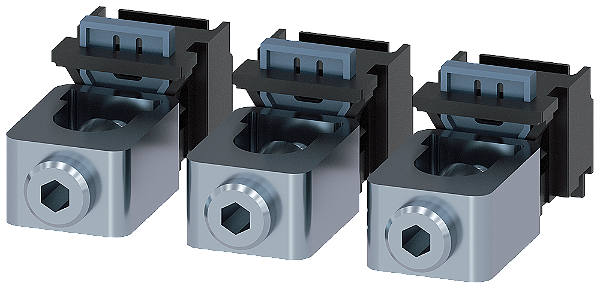 Borne De Conexão Para Condutor Circular TA1 1 10 95 mm² 3 Peças Acessórios Para 3VM10/11 3VM9113-0JB11 Siemens