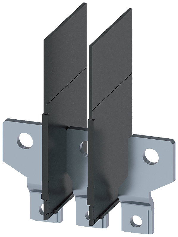 Alargamento De Conexão Lado Frontal 3 Peças Acessórios Para 3VM10/11 3VM9153-0QC00 Siemens