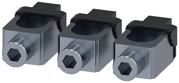 Borne De Conexão Para Condutor Circular TA1 2 35 185 mm² 3 Peças Acessórios Para 3VM12 3VM9253-0JB12 Siemens
