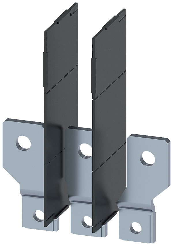 Alargamento De Conexão Lado Frontal 3 Peças Acessórios Para 3VM12 3VM9253-0QC00 Siemens