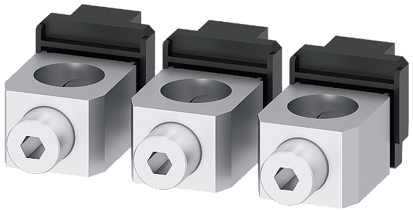 Borne De Conexão Para Condutor Circular TA1 5 50 300 mm² 3 Peças Acessórios Para 3VM13/14 3VM9383-0JB13 Siemens