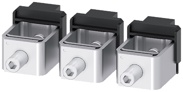 Terminal Com Moldura 3 Pç Acessórios Para 3VM13/14 3VM9483-0JA13 Siemens