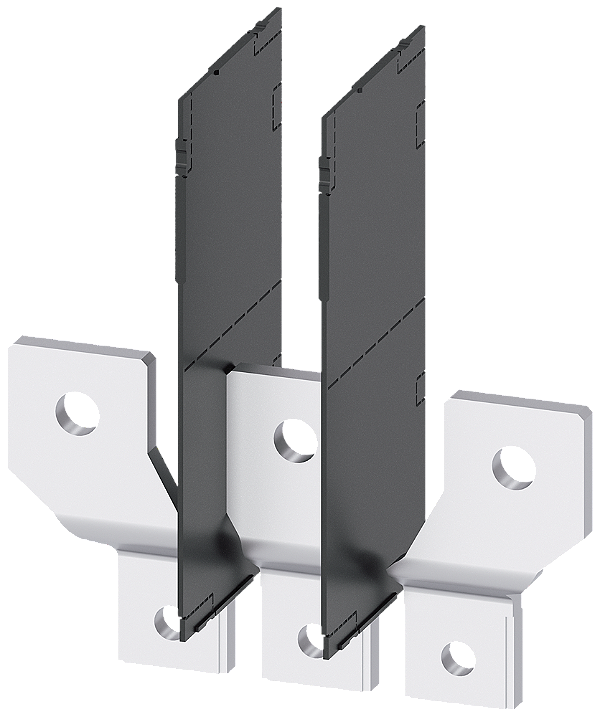 Alargamento De Conexão Lado Frontal 3 Peças Acessórios Para 3VM13/14 3VM9483-0QC00 Siemens