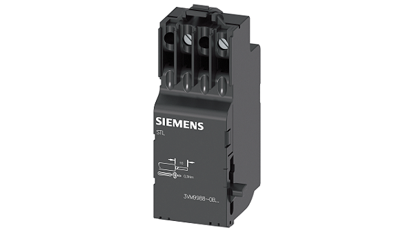 Disparador De Tensão À Esquerda 24V Ca 50/60Hz/12-30V Cc Acessórios Para 3VM10-3VM14 3VM9908-0BL30 Siemens