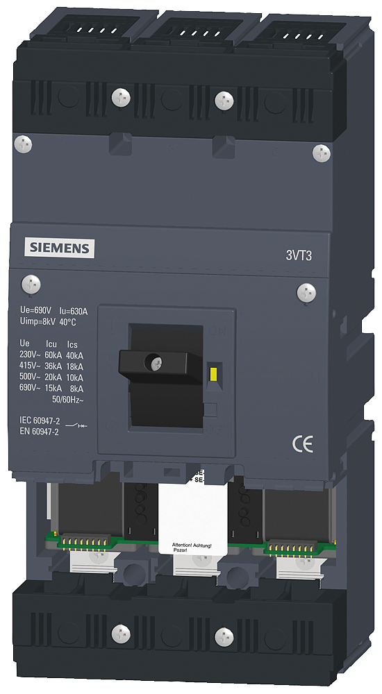 Disj 3P Sem Disparador 630A 36Ka 3Vt3 3VT3763-2AA36-0AA0 SIEMENS