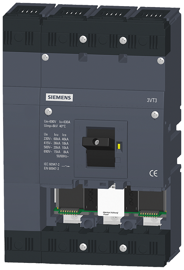 Disj 3P+N Sem Disparador 630A 65Ka 3Vt3 3VT3763-3AA46-0AA0 SIEMENS