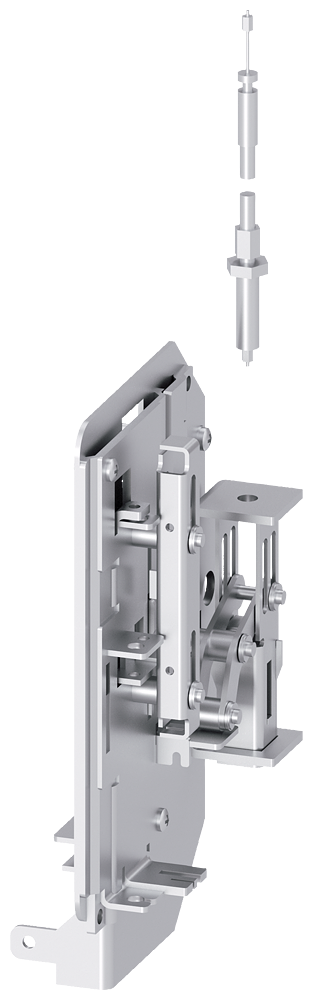 Kit De Intertravamento Mecânico Montagem Fixa Estrutura Da Parede Lateral Modificada Ou Portador De Acessórios Para Disjuntor 3WL10 / 3VA27 Acessórios E Peças Sobressalentes Para Disjuntores Abertos 3WL10 Até 1250 A Também 3VA27 3VW9011-0BB21 Siemens
