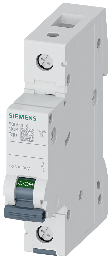 Disj 1P B 10A 5Sl6 1106Mb 5SL6110-6MB SIEMENS