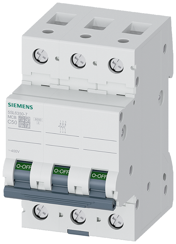 Disj 3P C 50A 5Sl6 3507Mb 5SL6350-7MB SIEMENS