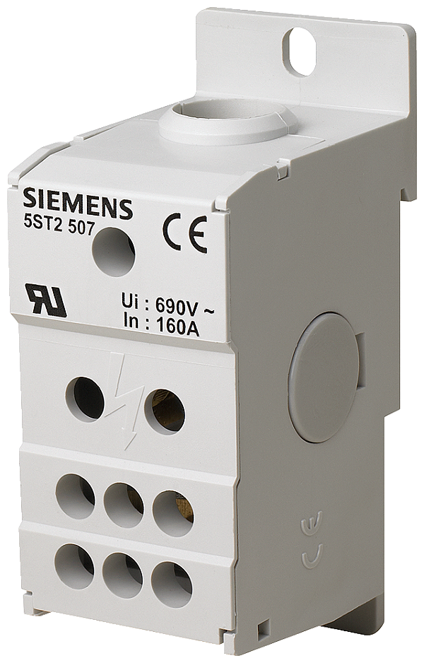 Bloco Distribuição 1P 160A 690V 5St2 507 5ST2507 SIEMENS