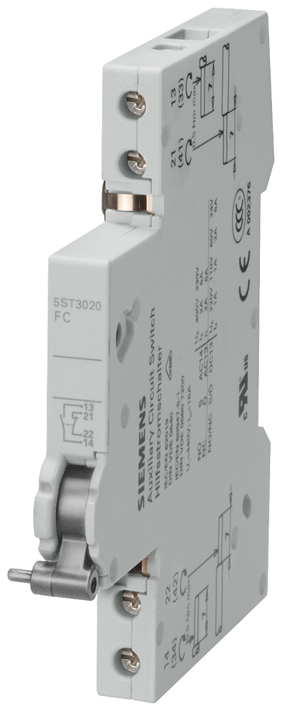 Contato Alarme 1Na+1Nf 6A 5St3 020 5ST3020 Siemens