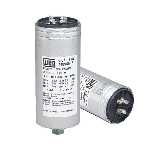 Unidade Capacitiva Ucw1,67V25 L6 10045802 WEG