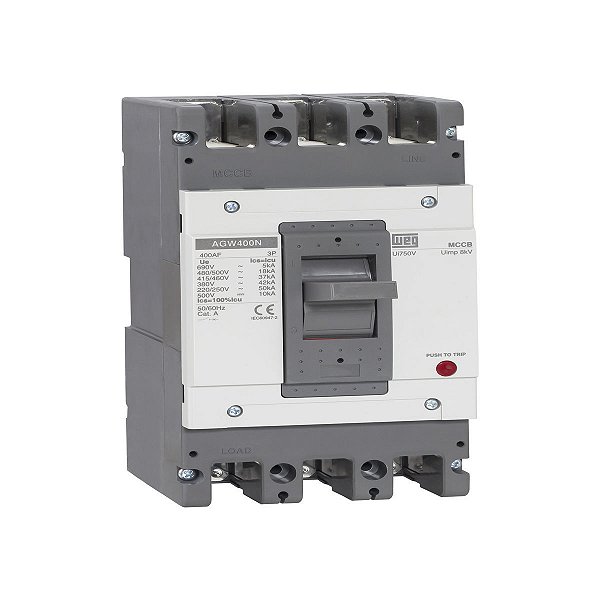 Disjuntor Agw400N-Dx400-3 12775151 WEG