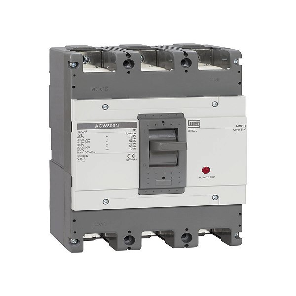 Disjuntor Agw800N-Dx800-3 12775155 WEG