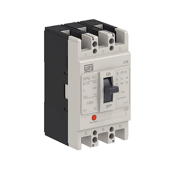 Disjuntor Dwp63L-63-3 14256727 WEG