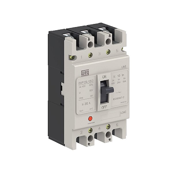 Disjuntor Dwp125L-80-3 14256829 WEG