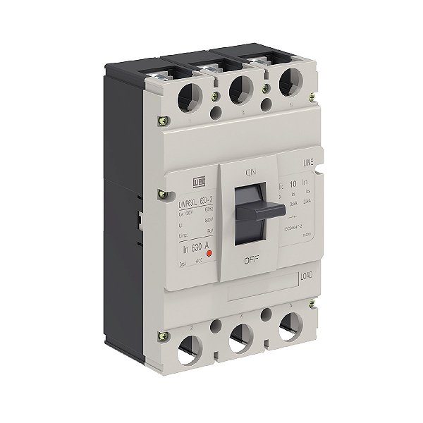 Disjuntor Dwp630L-630-3 14256846 WEG