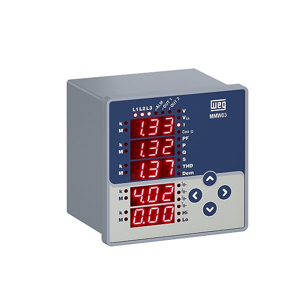 Multimedidor Mmw03-Ch 14386967 WEG