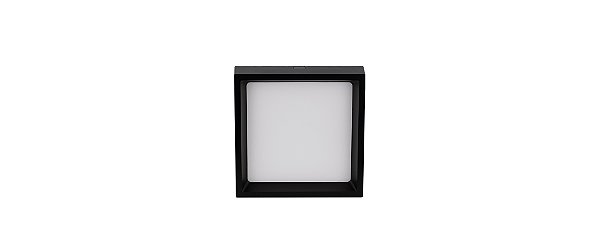 Plafon Deep Led 18W 1200Lm Quadrado Preto 3000K Sth20903Pto/30 Stella