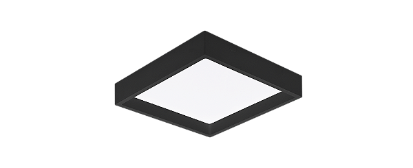 Plafon Deep Led 24W 1550Lm Quadrado Preto 4000K Sth20904Pto/40 Stella