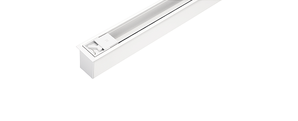 Trilho De Embutir Trace 1M Branco Stl22401Br Stella