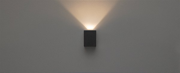 Arandela Led Effekt 1X4W 240Lm Preta 3000K Sth6735/30 Stella