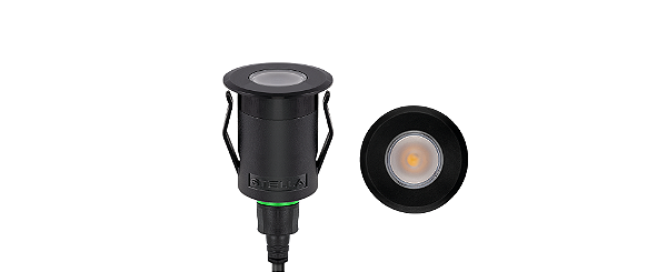 Balizador De Solo Way Up 1W 80Lm 24V 3000K Stl22711Pto/30 Stella