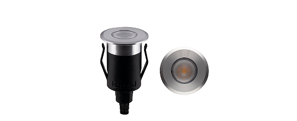 Balizador De Solo Way Up Alumínio 1W 80Lm 32° 3000K Stl21711Al/30 Stella
