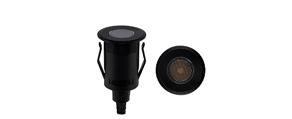 Balizador De Solo Way Up C/Grade 1W 45Lm 24° 3000K Stl21712Pto/30 Stella