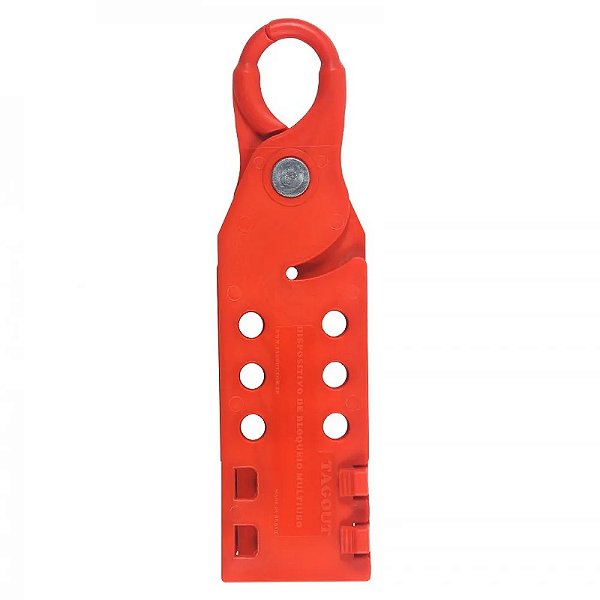 Garra Plastica 6 Furos Boca 21,5Mm / Gancho 6,5Mm Gp256Bc Tagout