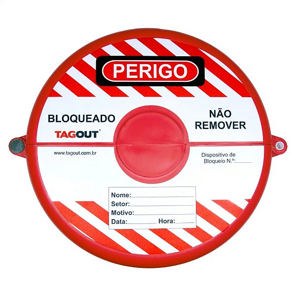 Bloqueio Valvula Registro 7 A 10,5 ( 175 A 265Mm) Bvr265 Tagout