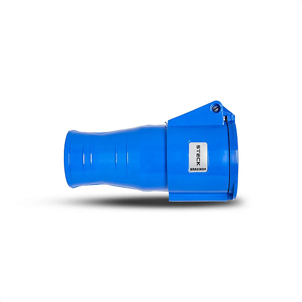 Acoplamento Newkon 2P+T 16A 200/250V 6H Az Ip44 N3056 Steck