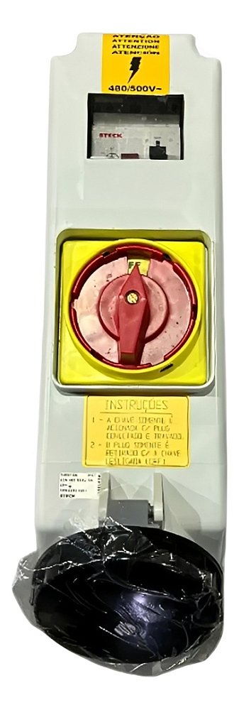Tomada Sobrepor Surelock 3P+T 63A 480/500V 7H Pt Ddr Ip55 S4507DDR Steck