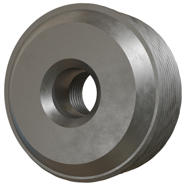 Buchas De Redução Alu 2" X 1/2" Rosca Bsp BR-35/10 ALU Wetzel