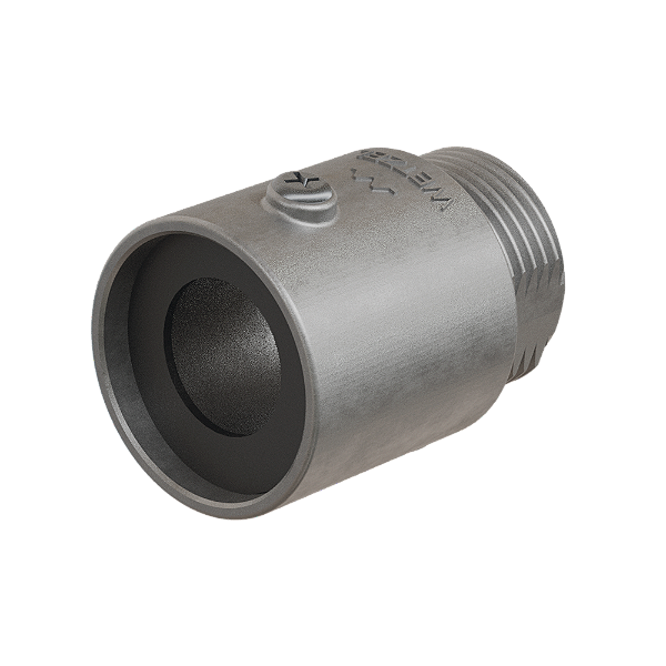 Conector Reto Alu 1" Vedação Interna Rosca Externa Bsp CV-20 ALU C/ VED INT Wetzel