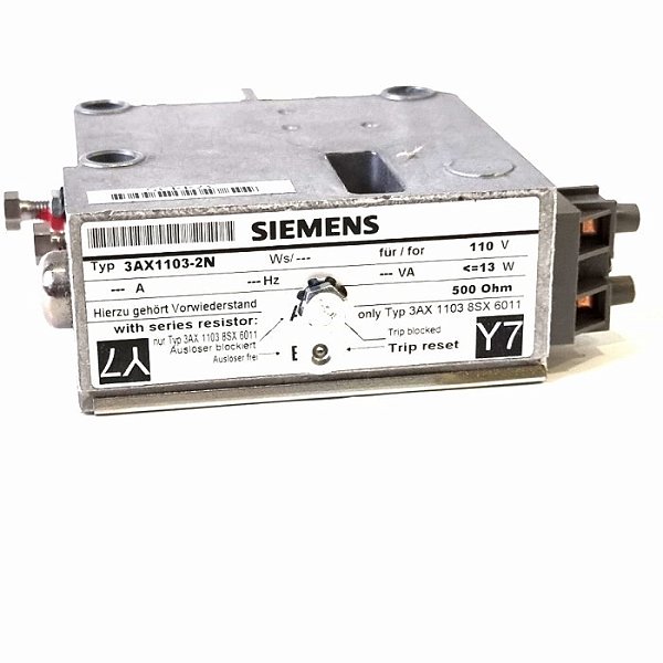 Min 125Vcc 3Ae5/1/3Ah5 S/Sup 3AX1103-2N SIEMENS