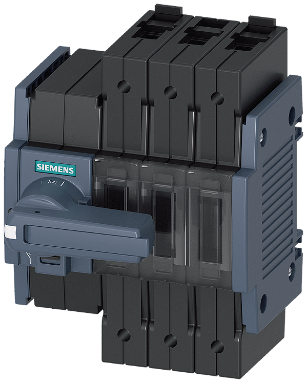 Seccionador De Corte Em Carga 16A Tam 1 De 3 Polos Acionamento Frontal Esquerdo Dispositivo Completo Com Acionamento Direto Cinza Terminal Com Moldura Chave Seccionadora 3KD De Até 1600 A Como Chave Principal Interruptor De 3KD1632-2ME10-0 Siemens