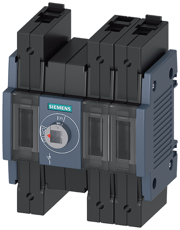 Seccionador De Corte Em Carga 63A Tam 1 De 3 Polos Acionamento Frontal Central Equipamento De Base Sem Manípulo Terminal Com Moldura Chave Seccionadora 3KD De Até 1600 A Como Chave Principal Interruptor De Desligamento De 3KD2630-2ME20-0 Siemens
