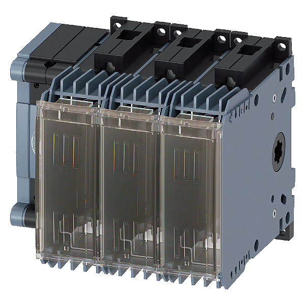 Chave Seccionadora Com Fusível 63A Tam 1 De 3 Polos Para Fusível Nh Tam 000 E 00 Acionamento Frontal Esquerdo Equipamento De Base Sem Manípulo Terminal Com Moldura Sem Fusíveis Interruptores Seccionadores Com Fusíveis 3KF São 3KF1306-0LB11 Siemens