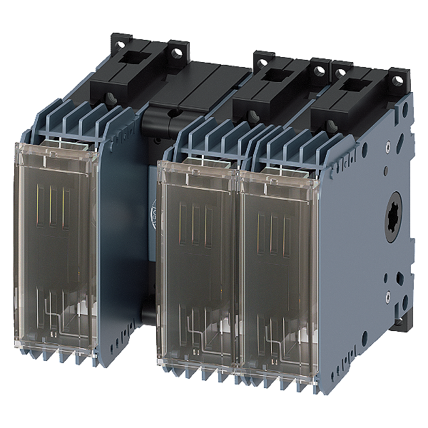 Chave Seccionadora Com Fusível 63A Tam 1 De 3 Polos Para Fusível Nh Tam 000 E 00 Acionamento Frontal Central Equipamento De Base Sem Manípulo Terminal Com Moldura Sem Fusíveis Interruptores Seccionadores Com Fusíveis 3KF São 3KF1306-0MB11 Siemens
