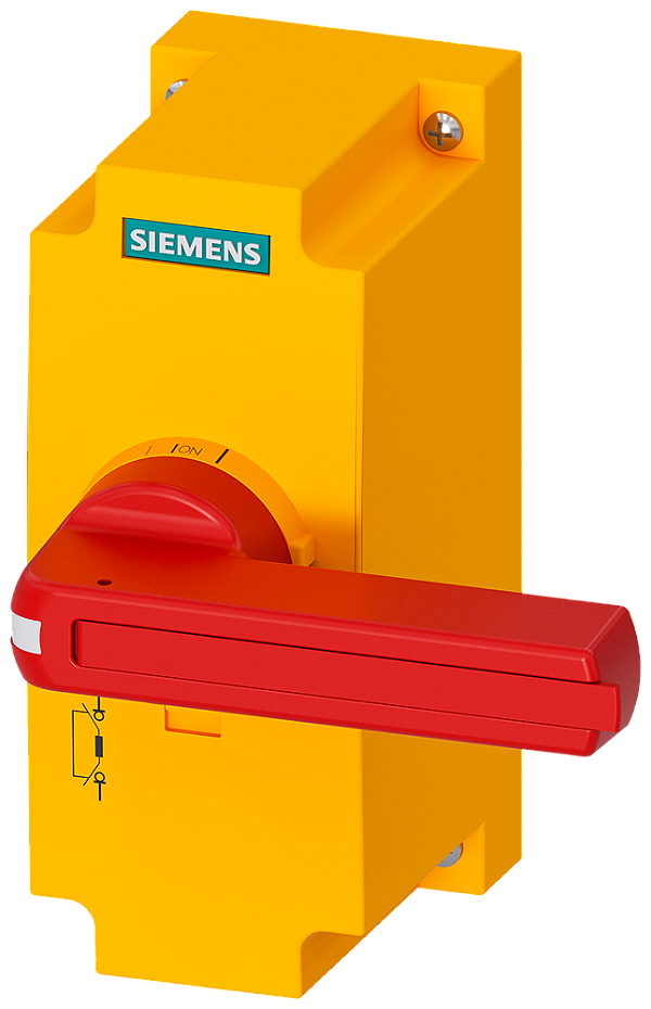 Acion. Rot. Direto P/3Kf3 Manop. Verm. 3KF9301-2AA00 SIEMENS