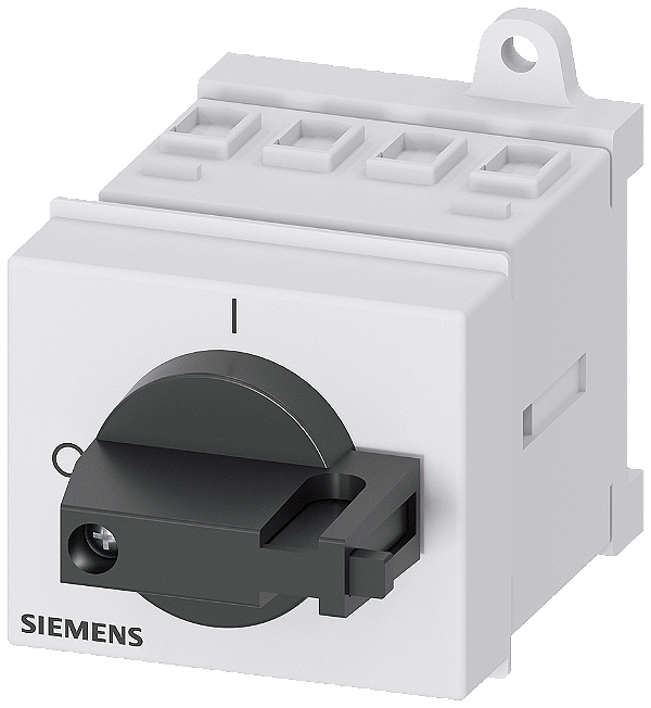 Sentron Seccionador De Corte Em Carga 3LD Interruptor Principal De 4 Polos Iu 16 A Potência De Operação/ A CA-23 A A 400V 7,5 Kw Instalação Da Distribuição Acionamento De Manípulo Preto Manípulo Direto No Interruptor 3LD2030-1TL11 Siemens