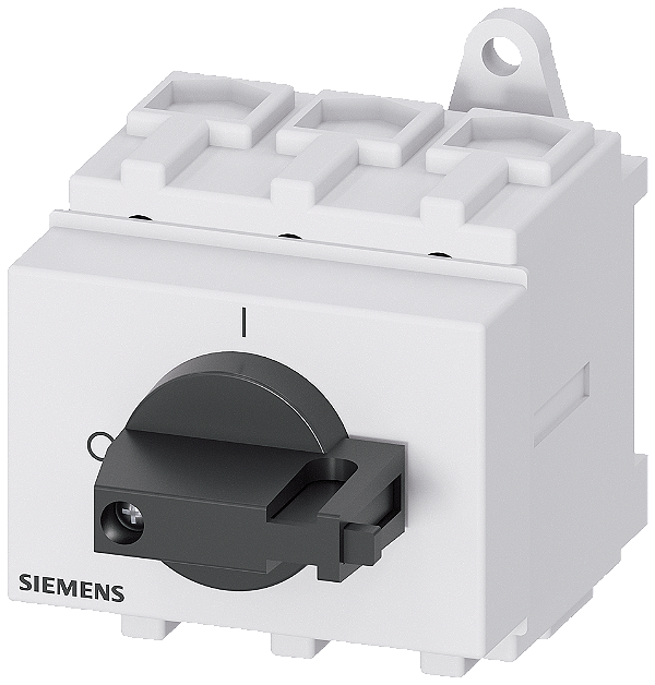 Sentron Seccionador De Corte Em Carga 3LD Interruptor Principal De 3 Polos Iu 63 A Potência De Operação/ A CA-23 A A 400V 22 Kw Instalação Da Distribuição Acionamento De Manípulo Preto Manípulo Direto No Interruptor 3LD2530-0TK11 Siemens