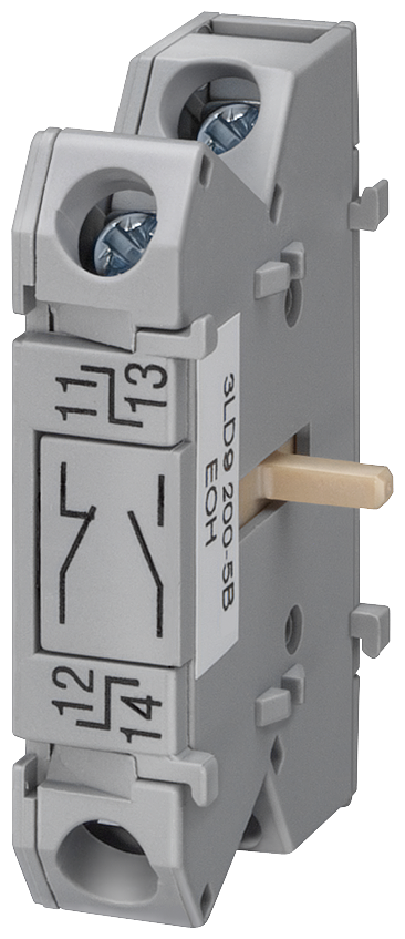 Interruptor Auxiliar 1NA+1NF Acessórios Para Chave Principal E De Parada De Emergência 3LD2 Fixação Frontal E Para Chave Principal E De Parada De Emergência 3LD5 Ul Fixação Frontal Interruptores Principais E De Desligamento De 3LD9200-5B Siemens