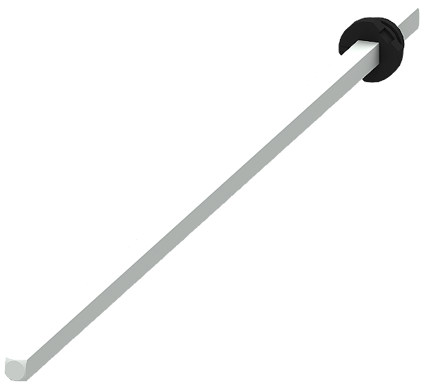 Conjunto Do Eixo Para Acionamento Rotativo Com Acoplamento Da Porta Eixo 6x6mm Compr 300mm Acessórios Para Chave Principal E De Parada De Emergência 3LD2 E Para Chave Principal E De Parada De Parada De Emergência 3LD5 Ul Chaves 3LD9205-0C Siemens