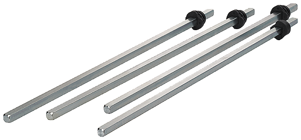 Eixo 8x8mm Compr 300mm Acessórios Para Chaves Principais E De Desligamento De Emergência 3LD23/24 E Para Chaves Principais E De Desligamento De Emergência 3LD5 Ul Chaves Principais E De Desligamento De Emergência 3LD - Segurança 3LD9245-0C Siemens