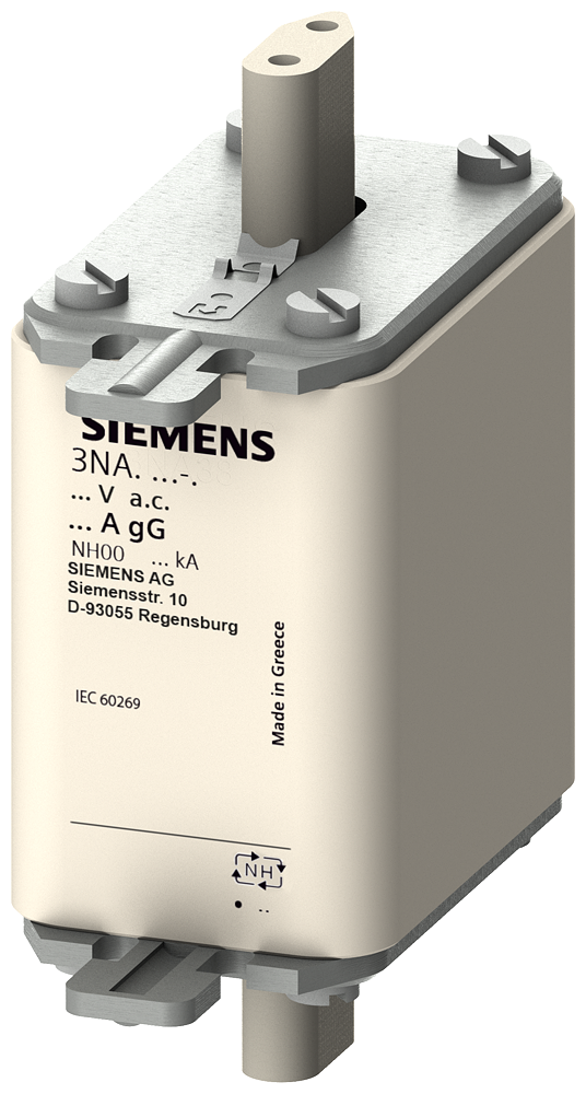 Fusível Nh T.00 80A 500Vca 3NA3824-7 SIEMENS