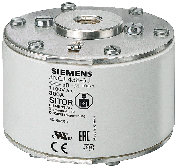 Fusivel Sitor T3 1400A 500V 3NC3244-6U SIEMENS