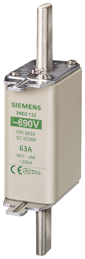 Fusível Nh Am T.1 160A 690Vca 3ND2136 SIEMENS